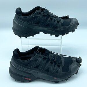 Salomon Women's Cross Speed 5 GTX Trailing Running Shoes - Black - Size 7.5